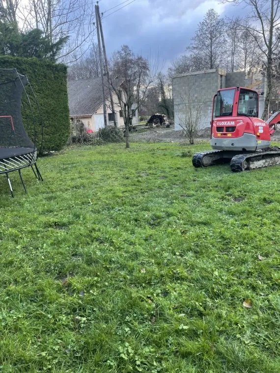 Mise à niveau d’un jardin à Divonne., Échenevex, Monsieur Hugo Tardy